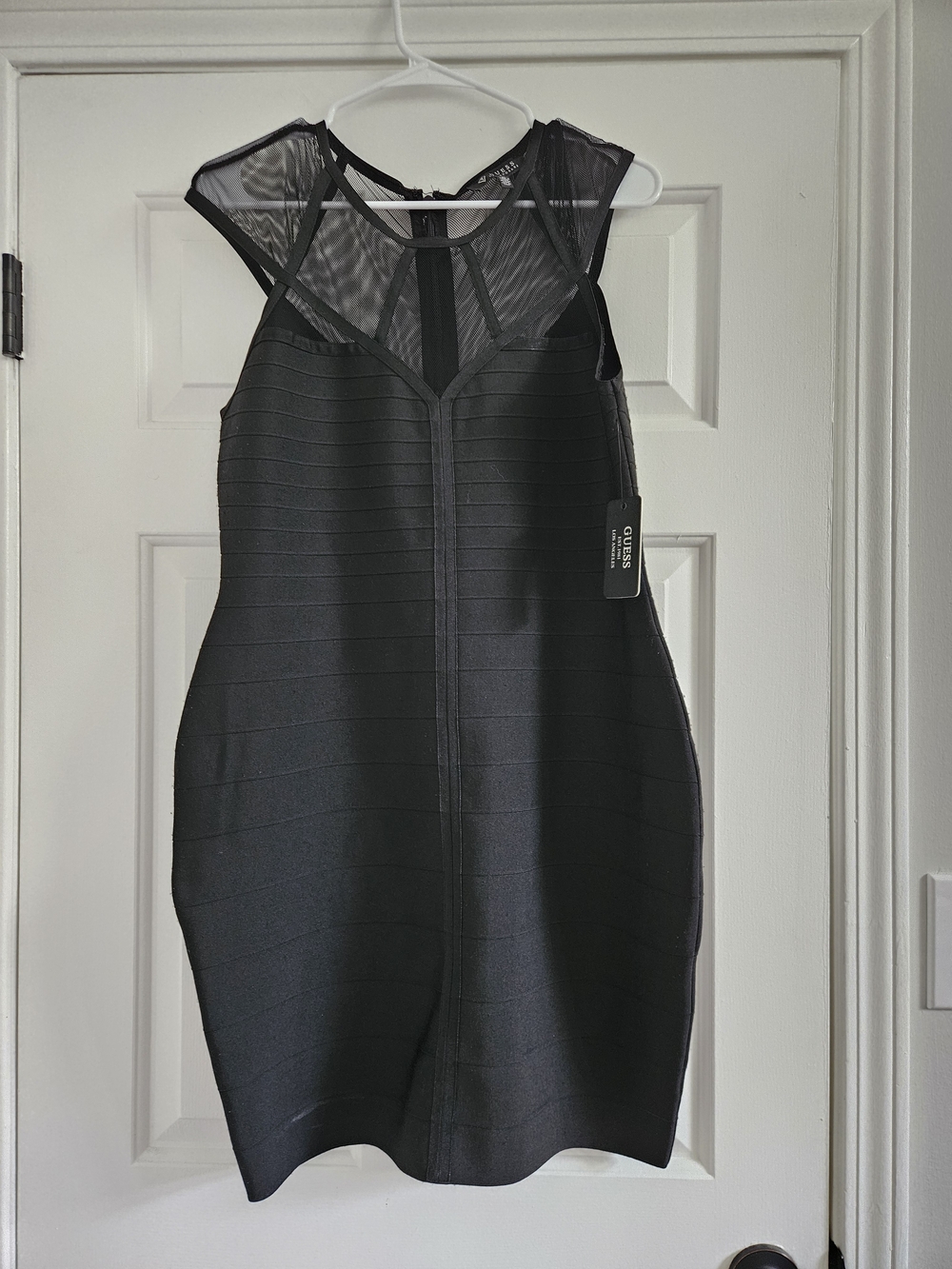 Guess Black Bodycon Mini Dress